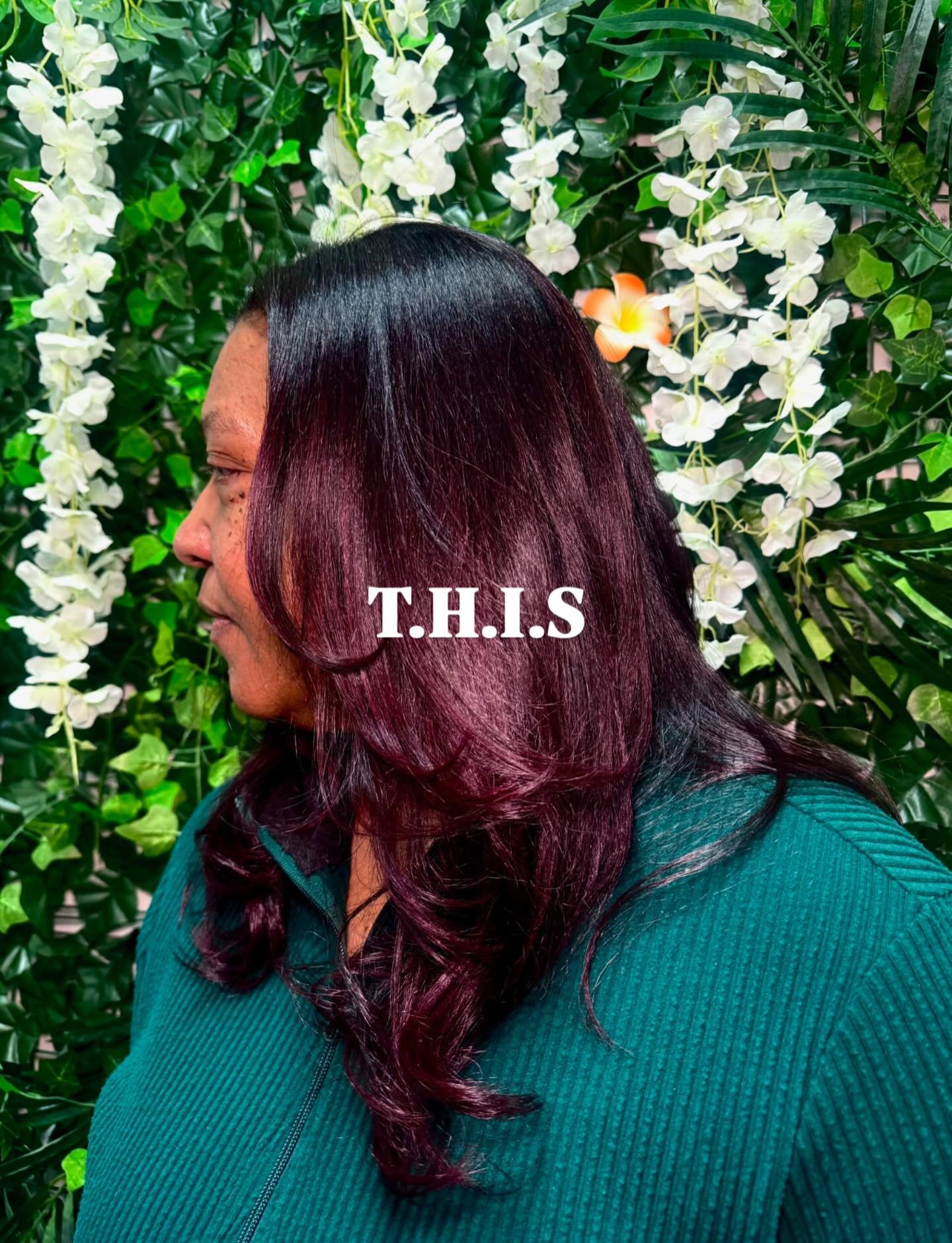 HELLO FEBRUARY ❤️🩷

We LOVE the month of LOVE and would LOVE to service you!
-
Can you believe this color? A Round Brush Blowout has never looked so good!

Service: Semi Permanent Color with Haircut and Style

Asia has had this client for quite some