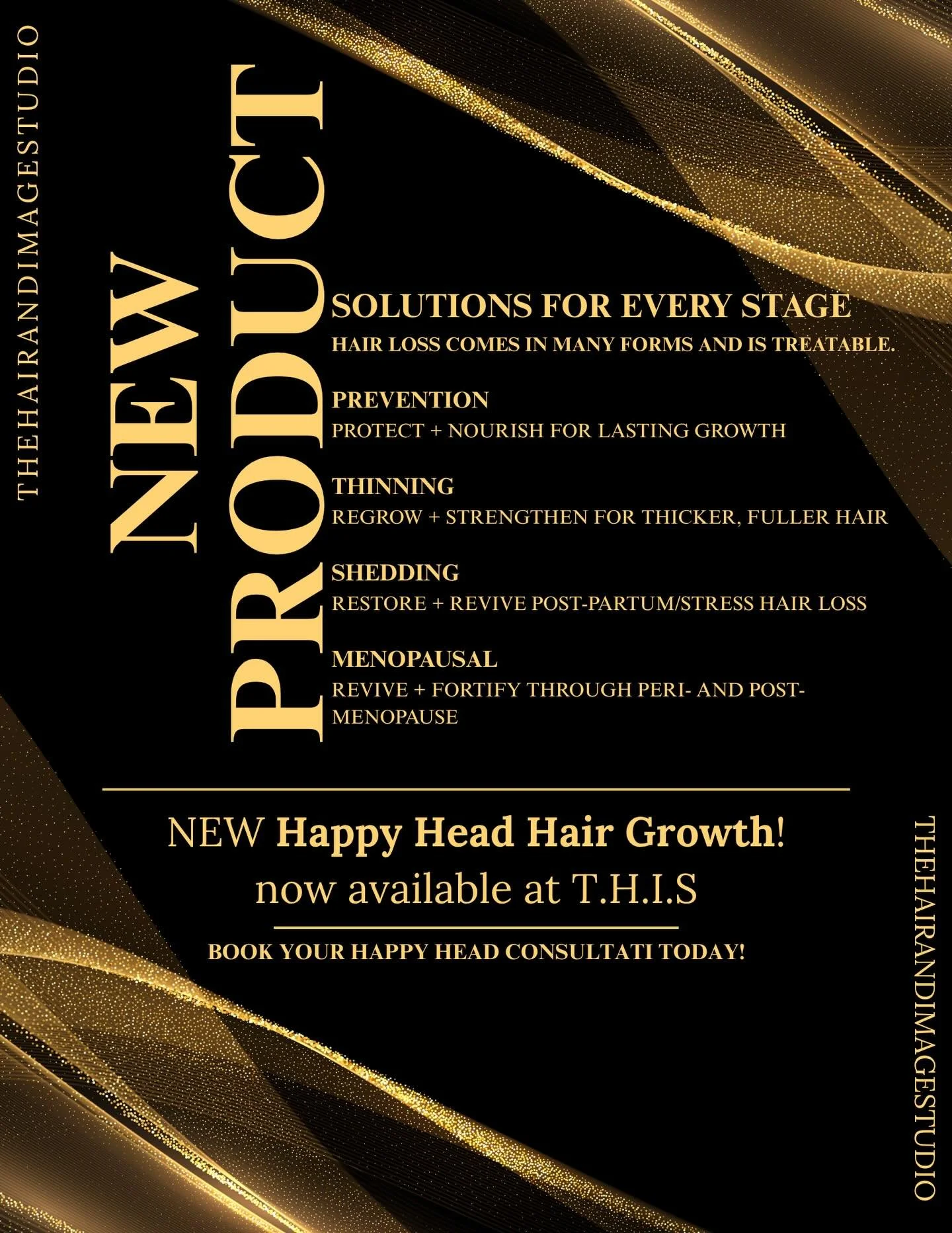 @hihappyhead is calling&hellip; 📞 
HappyHead is a new HAIR GROWTH SOLUTION for every hair stage and it is NOW AVAILABLE @thehairandimagestudio ! ✨

Hair loss comes in many forms and it is treatable&hellip;

-Prevention
Protect + nourish for lasting 