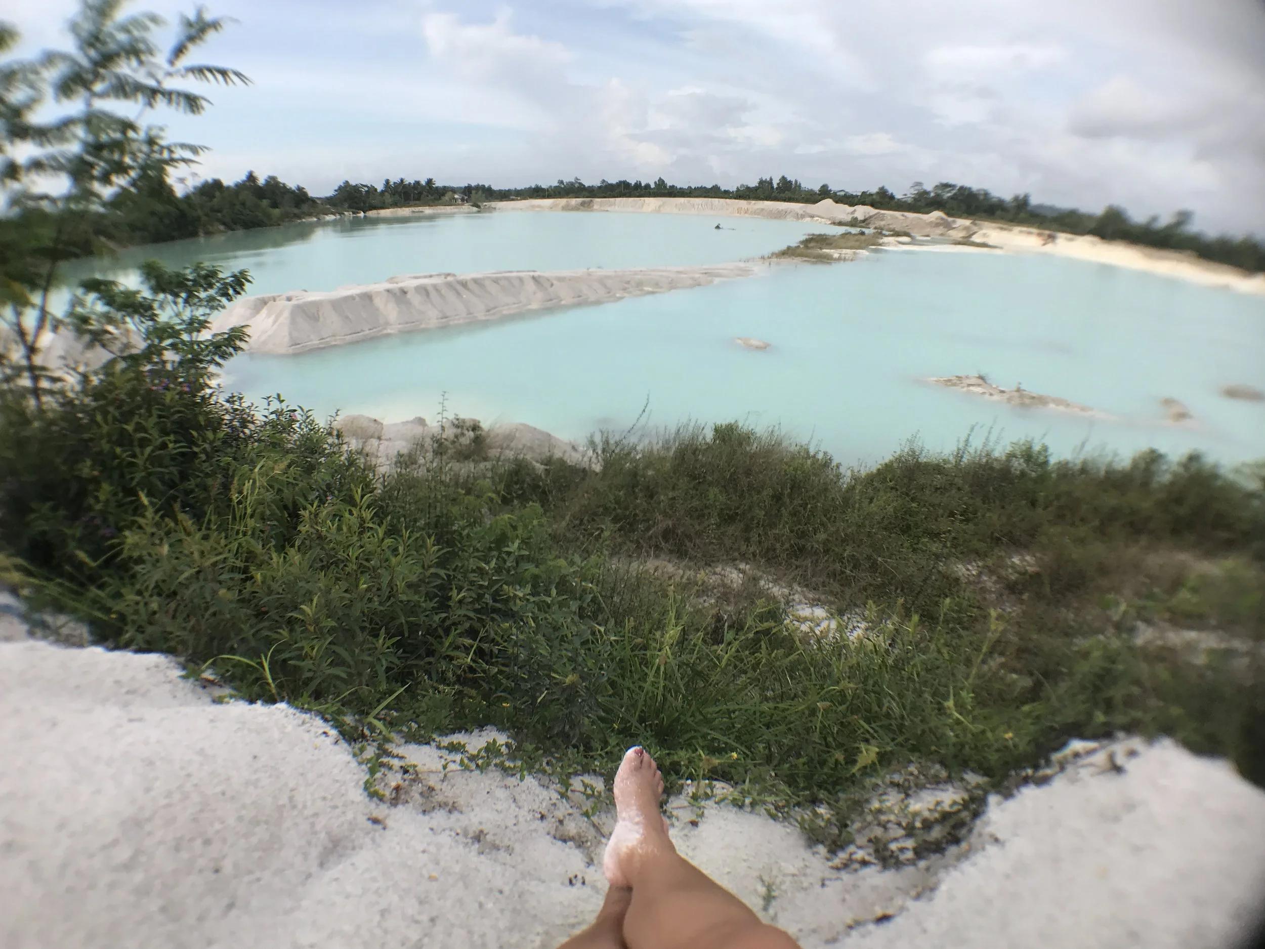 Kaolin lake, belitung
