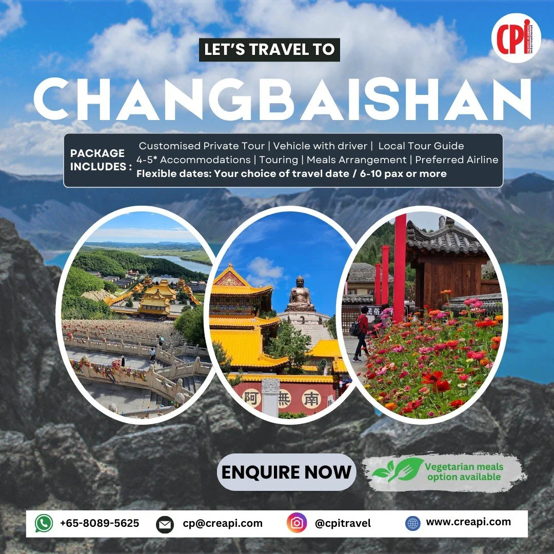 China private customised holiday. Enjoy the luxury of your own private tailored program for a scenic trip around China with your own personal driver and guide. 

Program fully customised base on the sights you wish to cover and no wasting time at &ld