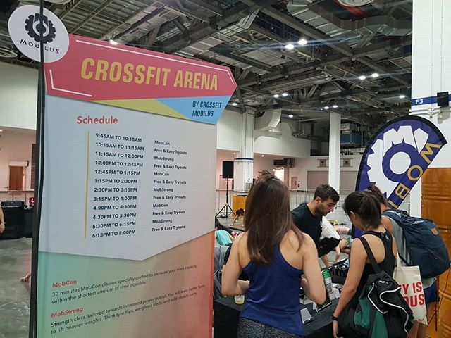 Only a few slots left! MobStrong and MobCon almost sold out at @fitnessfest.sg
#mobilusxfitnessfestsg #crossfitmobilus #wearemobilus #fitnessfestsg #MobStrong