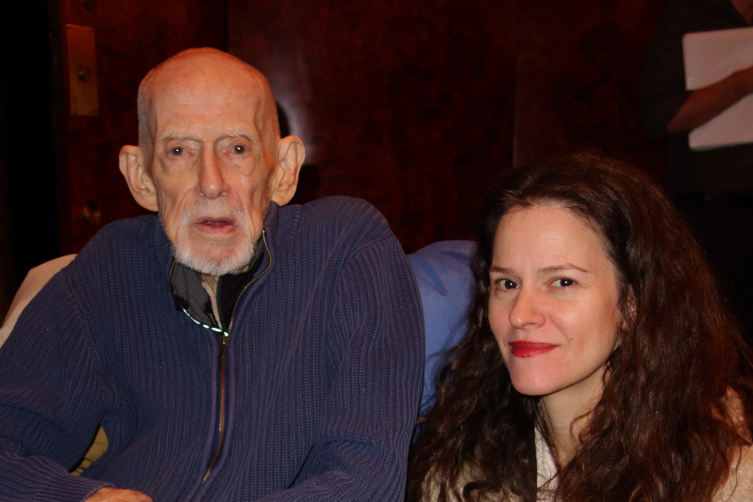 Elster with granddaughter Jennifer Elster.