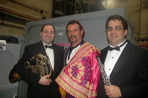 L-R: Javier Gandara, José Bercero, and Pedro Díaz