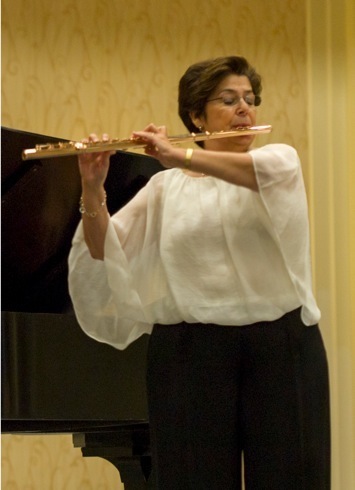 At the 2013 National Flute Convention