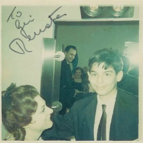 Jay Bernfeld with Renata Tebaldi, c. 1965