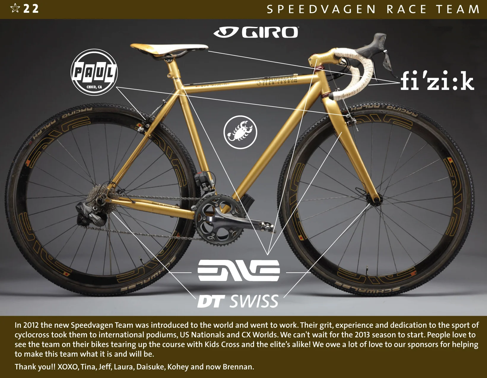 2013/14 Speedvagen Cyclocross Lookbook 