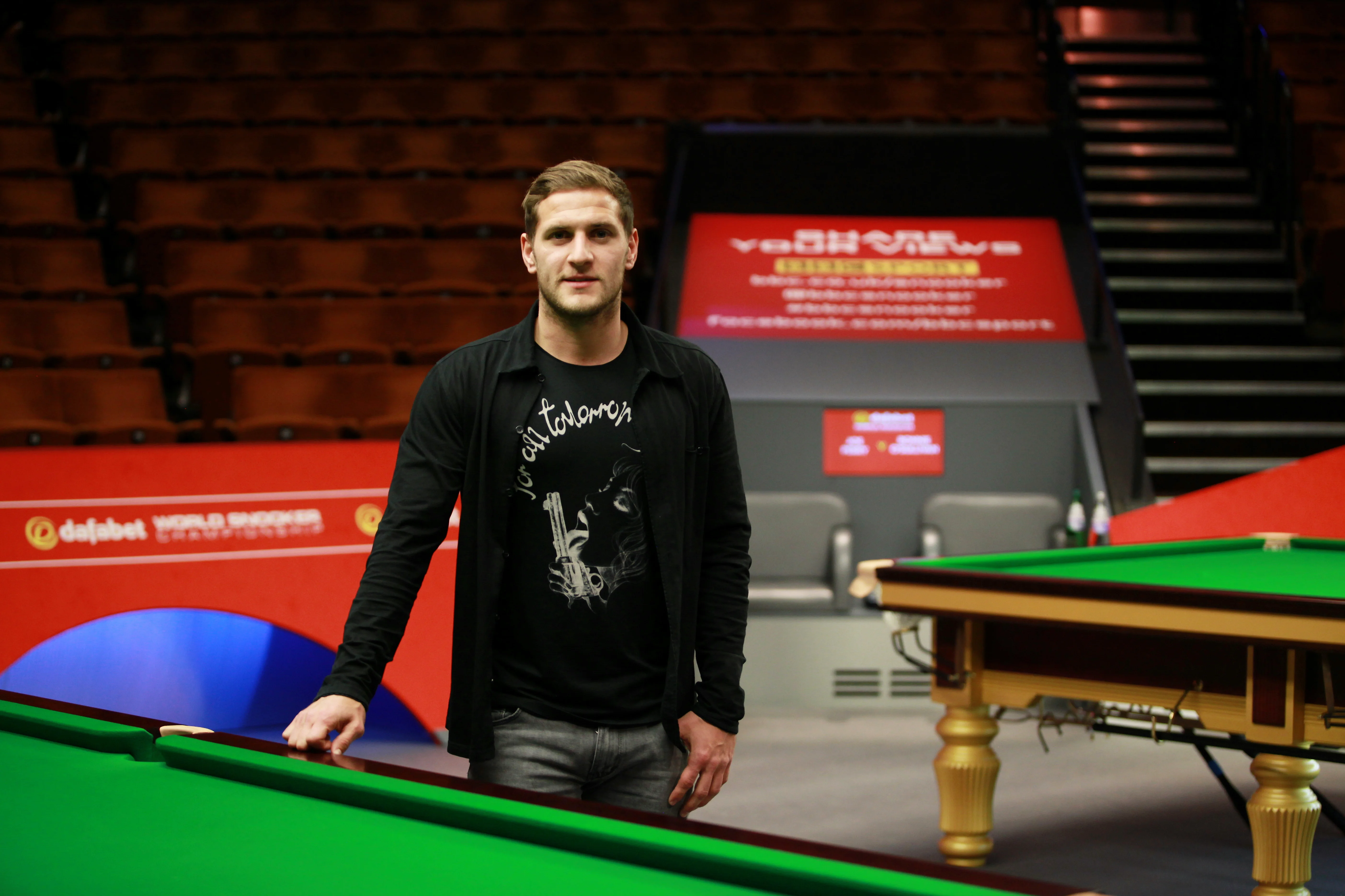 BILLY IS SHARP WHEN IT COMES TO SNOOKER