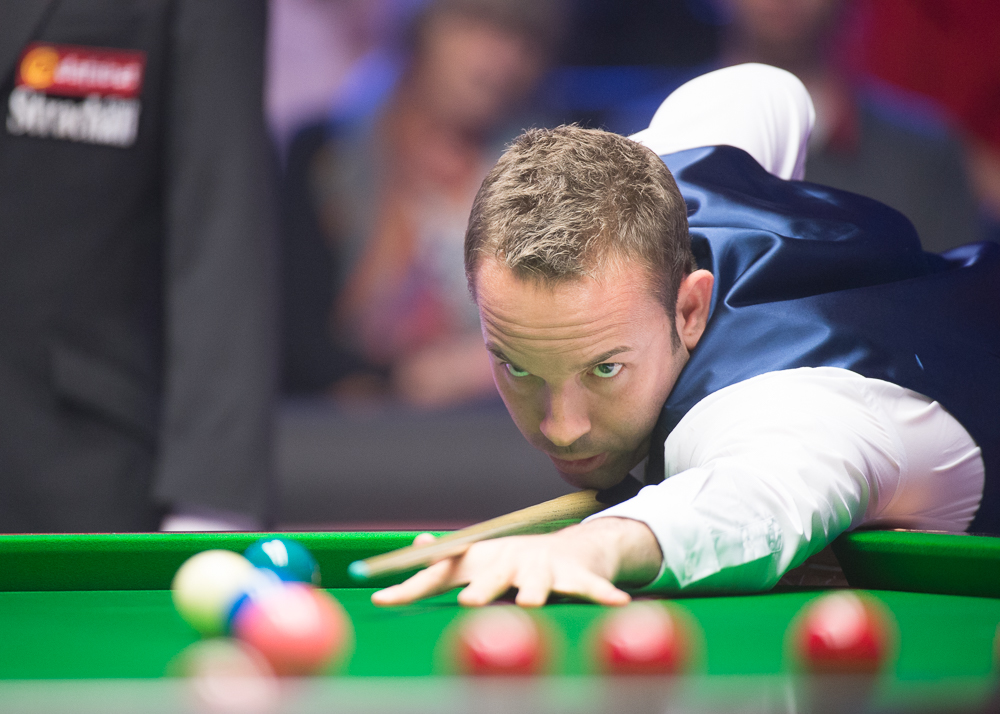 Ali Carter returned to action after treatment for cancer
