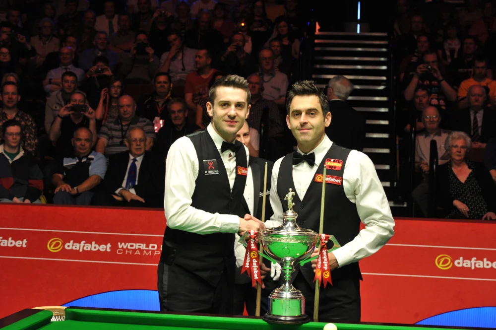 Mark Selby and Ronnie O'Sullivan contested last year's World Championship final