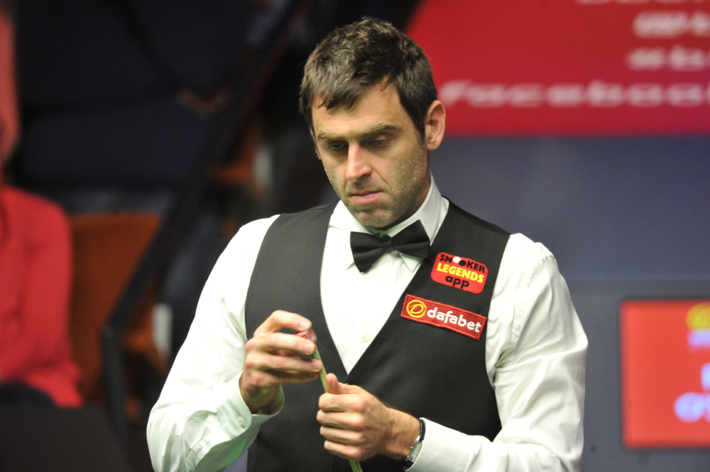 Ronnie O'Sullivan: a player and TV pundit in Berlin