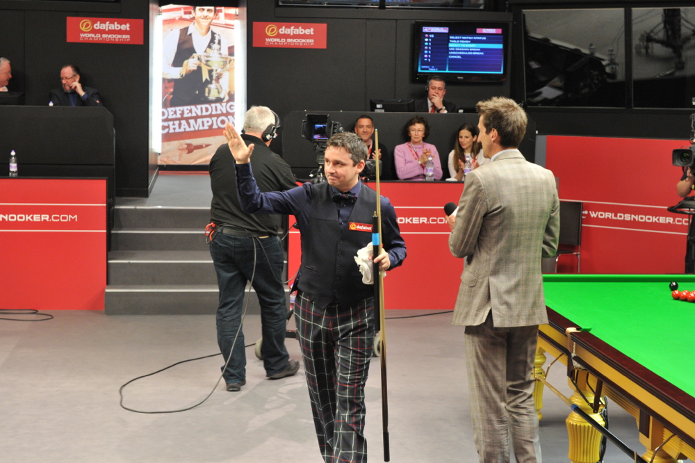 Alan McManus: snooker braveheart in his tartan trousers