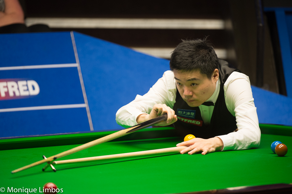 DING STILL CHINA'S FAVOURITE SNOOKER SON