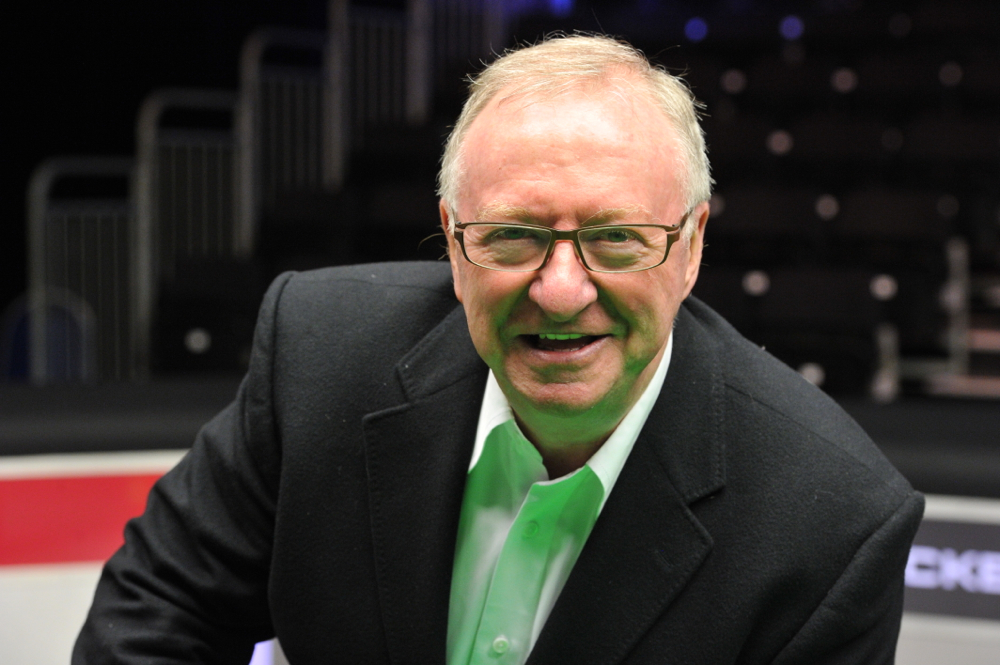Dennis Taylor: three times World Cup winner