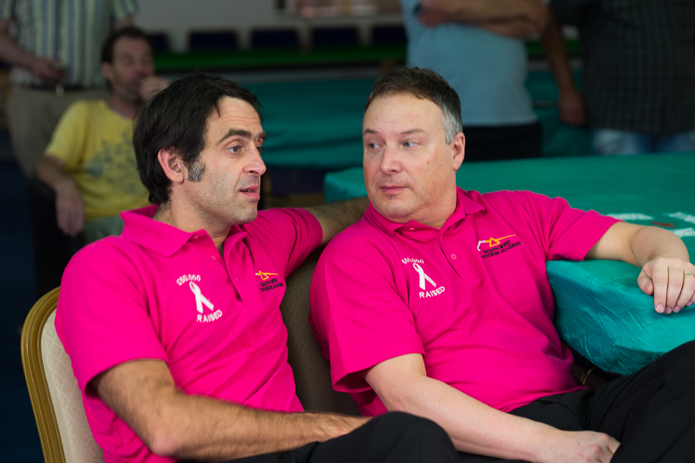 Ronnie O'Sullivan and Darryn Walker: old friends meet in final