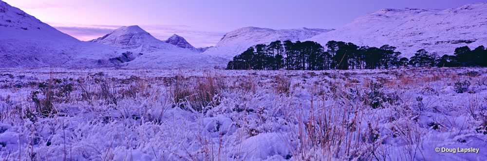 Torridon mountains from Loch Maree