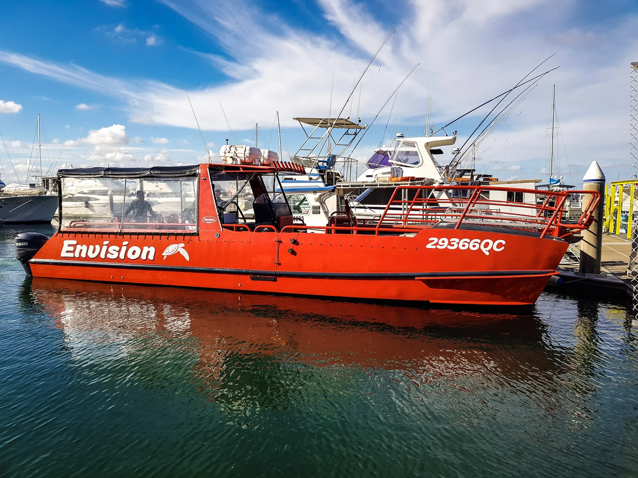 Our speedboat ;) Dock C d' Albora Marina, Nelson Bay