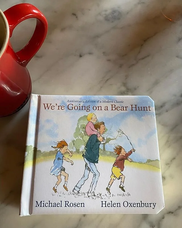 This book, this morning...
.
...reminded me of the following words from last year&mdash;
&ldquo;Creature Comforts &amp; Hunts,&rdquo; March 2019
.
#books #words #creaturecomforts #hunts #sunbeams #goingonabearhunt #gottagetthroughit #hunkerhome #colo