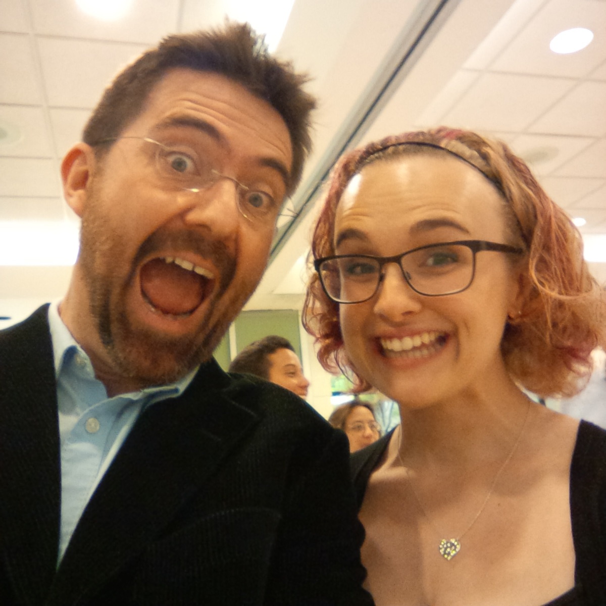 Award winning Danika. And Matt.
