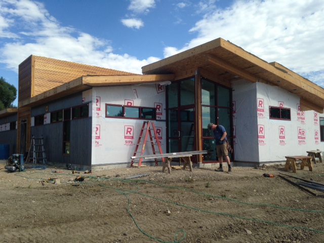 The New Building! Progress is going well! We are pretty much on track to be in it in October 2015. We anticipate closer towards the middle to end of October. We have had lots of questions about it and felt we should emphasize a few things! YES....all of our staff is moving with the transition and are eager to share the move with all our clients. ALL client information will be transferred for every individual pet within the family. We worked REALLY hard to make this transition within our current fees, we did not want to have to increase fees because of the choice we made to move. Just the small animals are moving. Rocky Mountain Equine is a separate business than MVVH and that business will remain in our current location. We are looking forward to this transition and even more making it with the clients we have and the ones we welcome. We will have four exam rooms in the new facility, we will have digital radiography, and have the full intent of going paper-light. Dogs and cats will have their own "wards" for surgical recovery or for hospitalization. It was very important to us that your pets could wake up or be treated in a more peaceful environment. Overall, it will be a BIG change, but a change that has been in the works for close to 11 years. We are ready to embrace the changes and hope we can share it with as many people as we can!!
