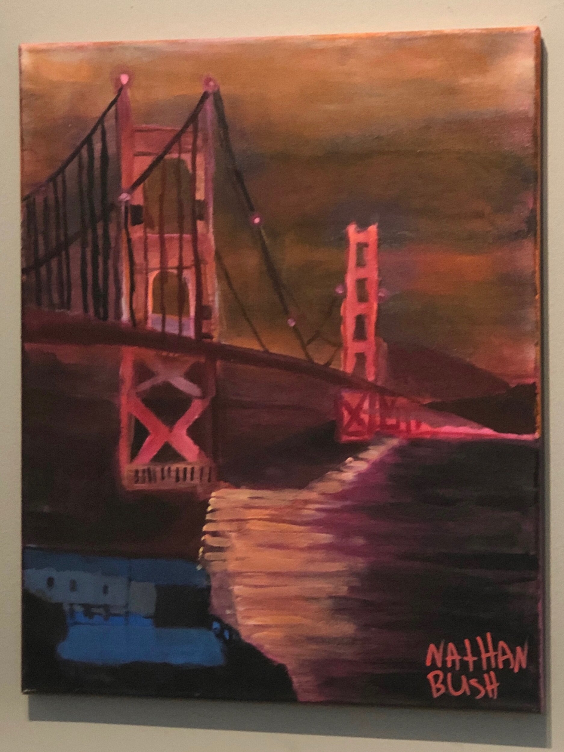 Golden Gate Bridge Painting