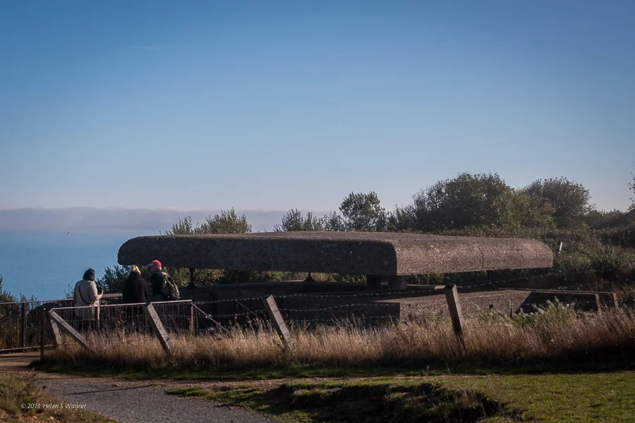 Shelter Longues-sur-Mer Normandy, France