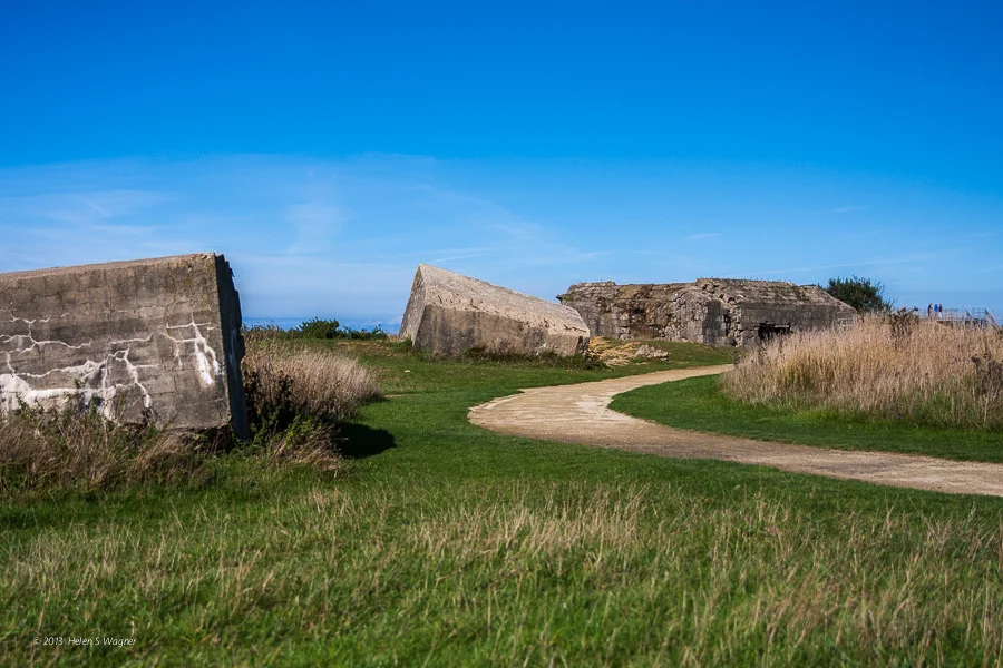 Casements Pointe du Hoc Normandy, France