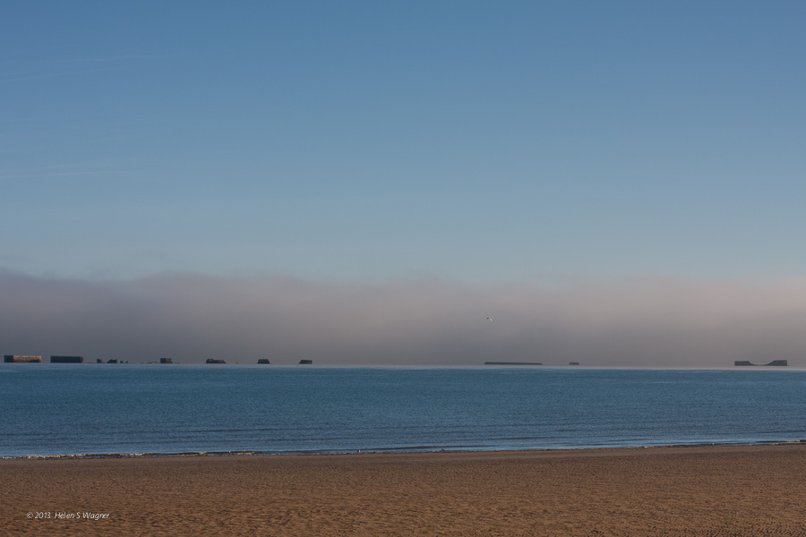  Mulberry Harbor, Gold Beach  Normandy, France 