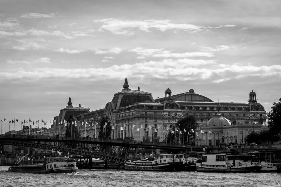Musée d'Orsay from the Seine Paris, France