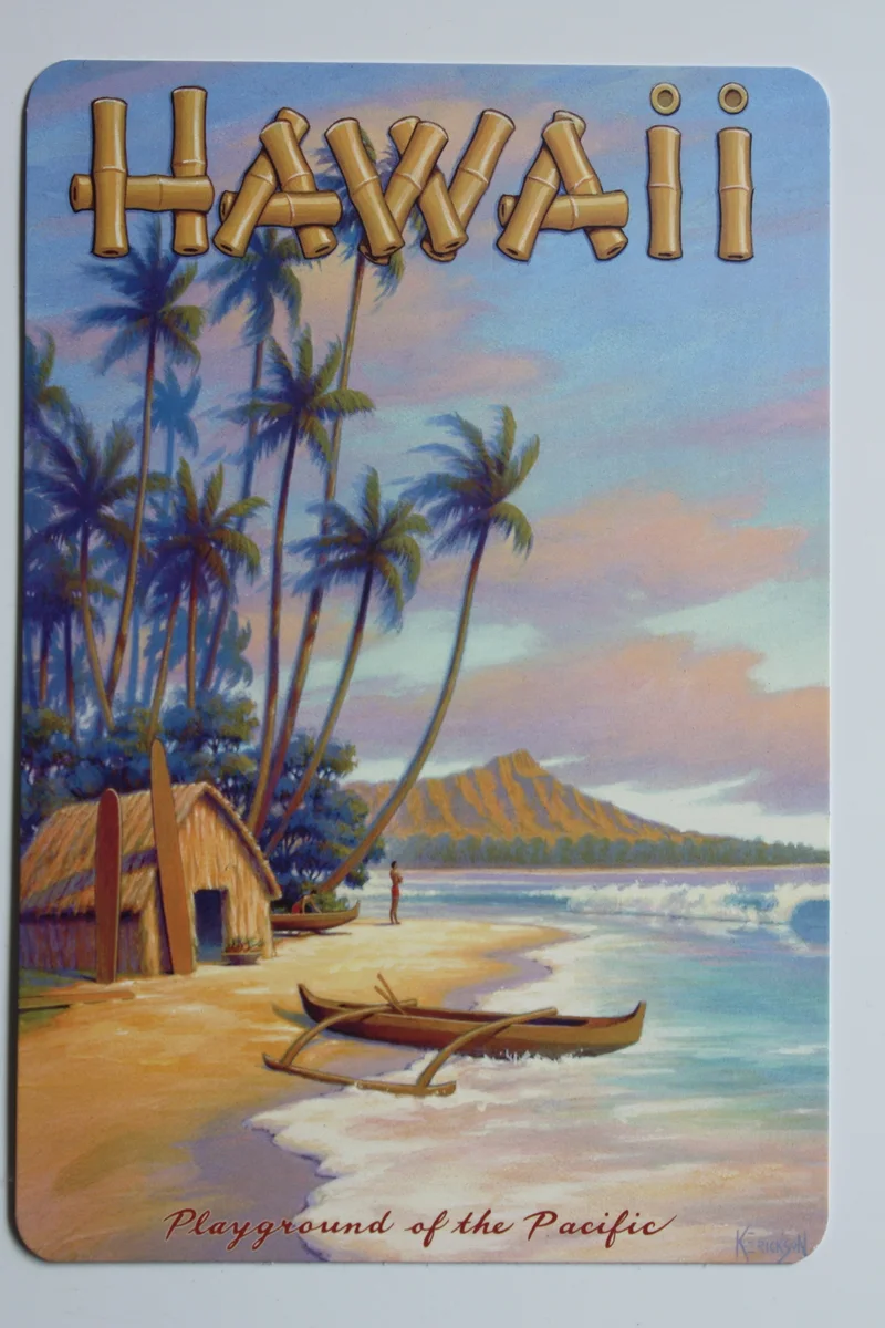 Hawaiian Postcard, not a photograph for this project