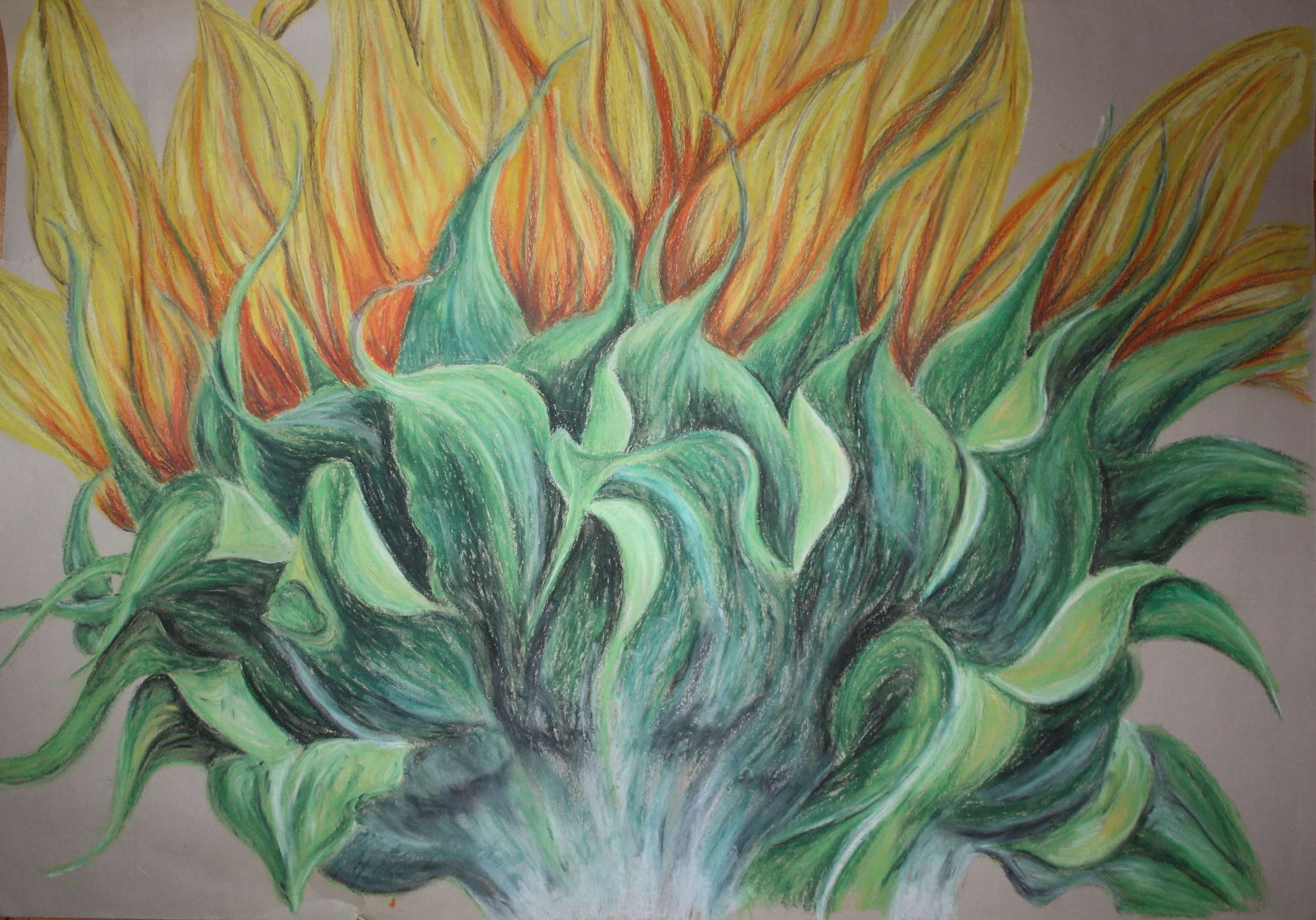 The original artwork from college.