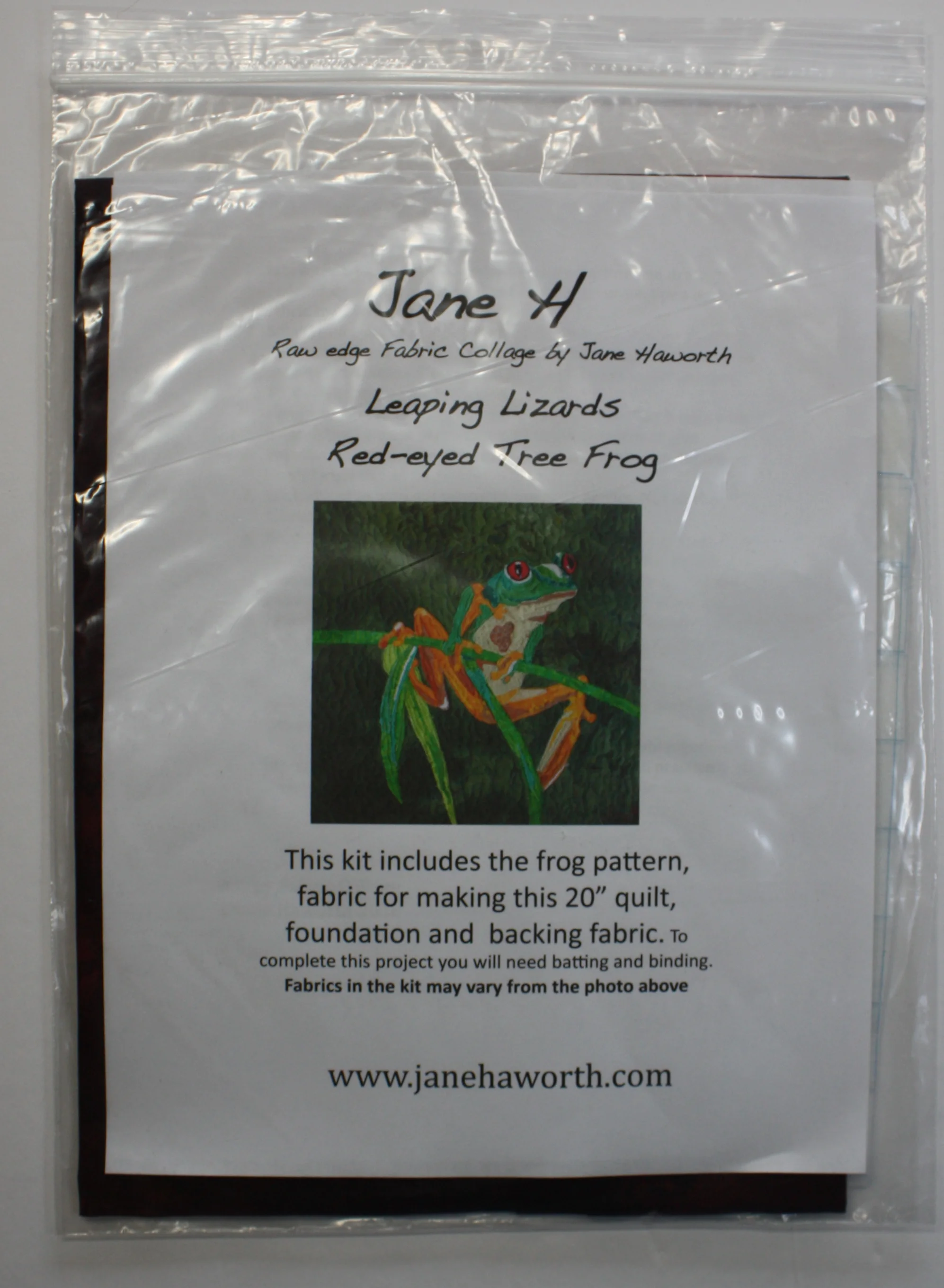tree frog kit by janehaworth.com