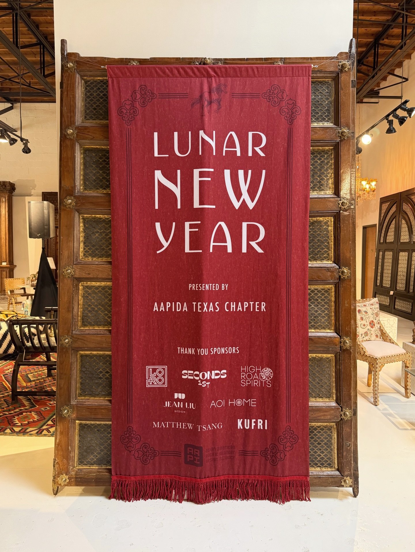 In honor of the Lunar New Year, @jeanliudesign and myself are excited to share the launch of the @aapi_designalliance Texas Chapter. We celebrated with an incredible array of Texas talent @aoihome_ in the Dallas Design District. 

We are looking forw