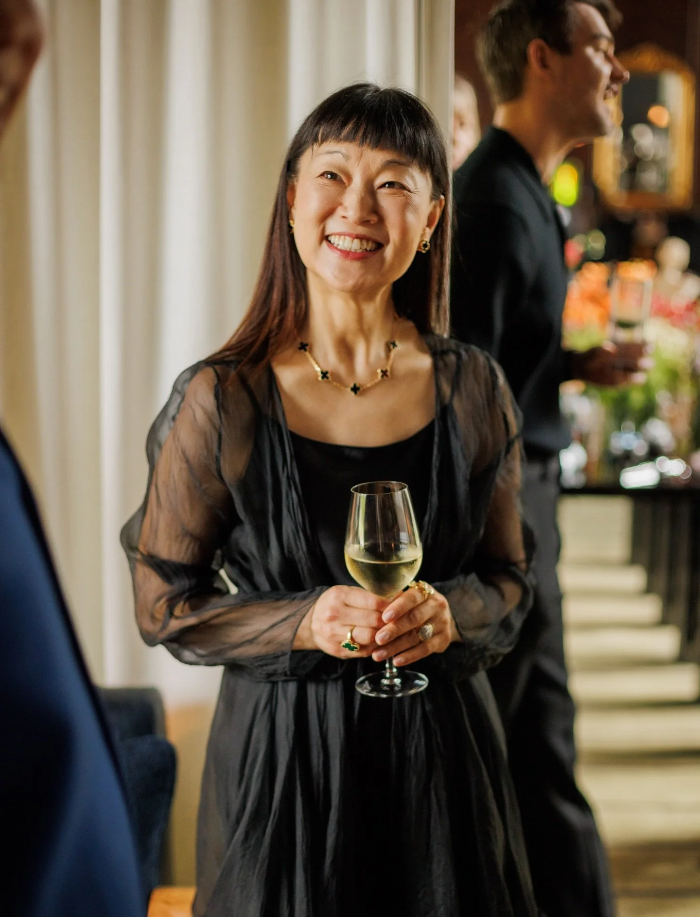 A special time last week in conversation with @younghuh as we celebrated great design, new books, and amazing people to kick off Texas Design Week in Houston. For a fun experience, I brought back miniature porcelain vases and Mokuba ribbon from Japan