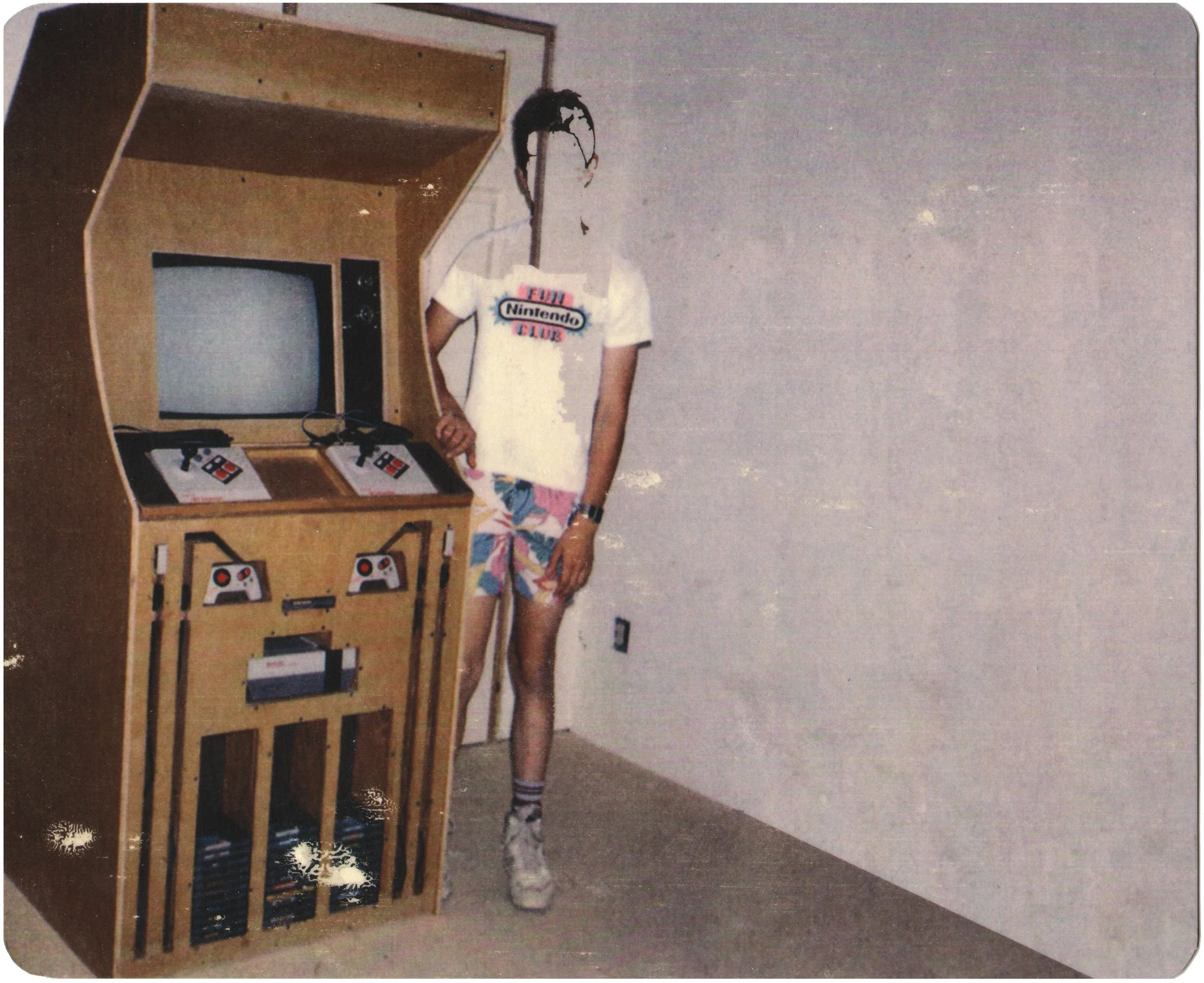  Nintendo Fun Club  — pigment transfer on paper, 8 x 10 inches, 2010