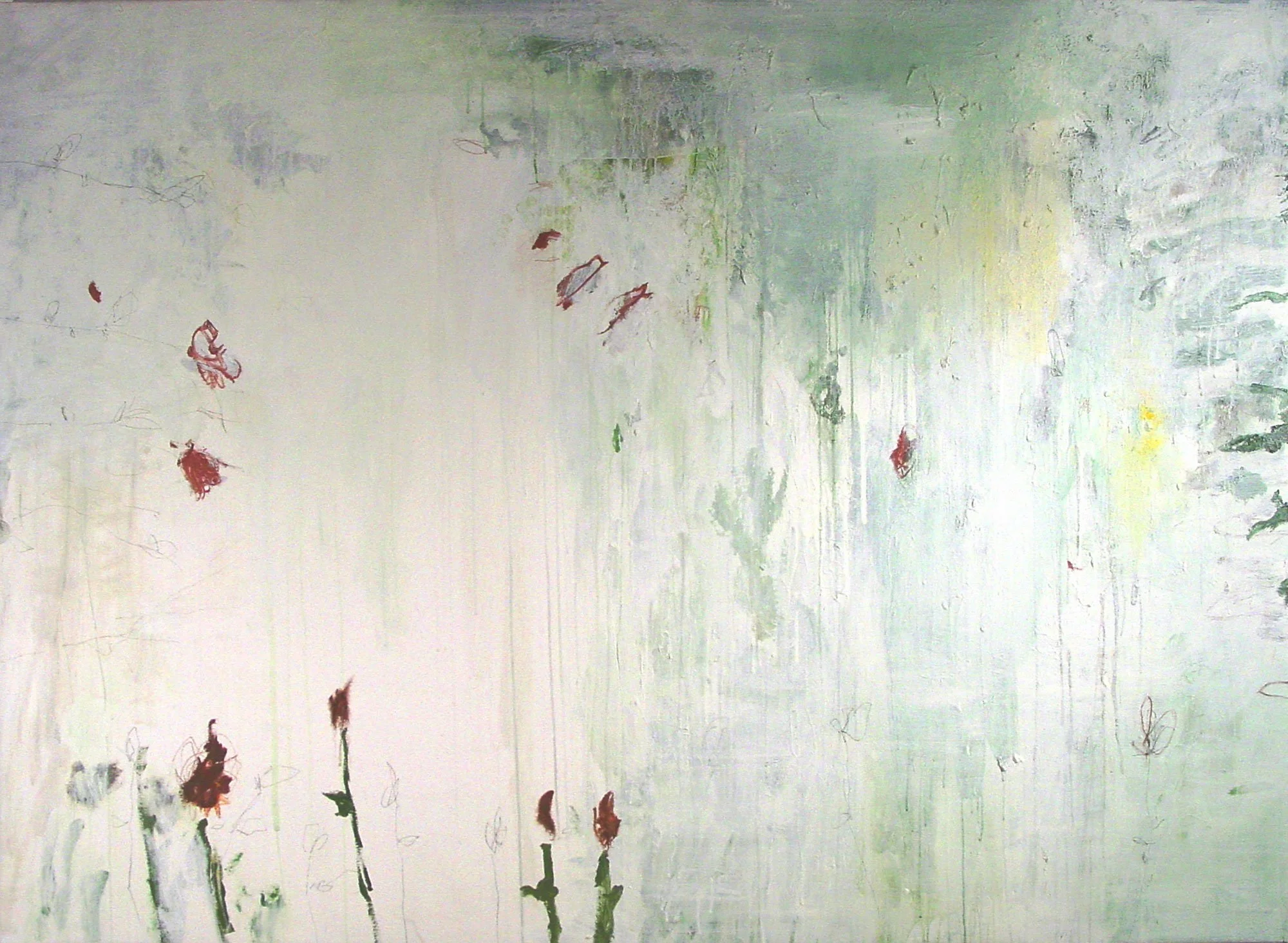  Every Kind of Plant That Bears Seed III  — acrylic on canvas, 68 x 96 inches, 2003
