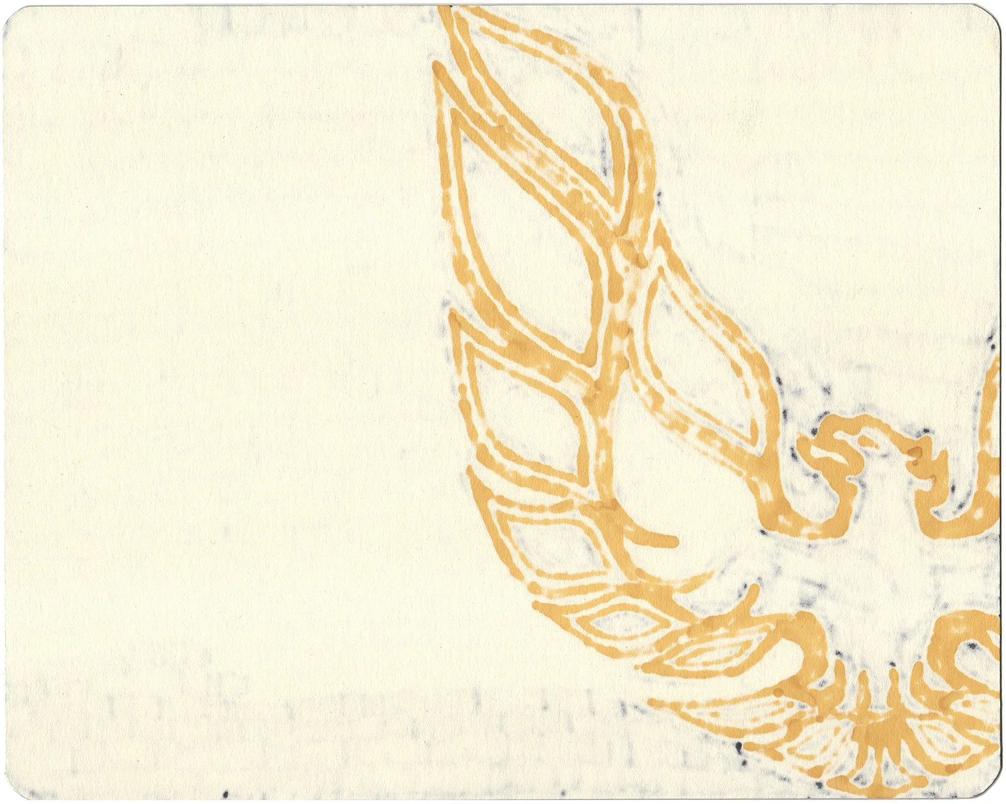  Phoenix  — permanent marker on paper, 8 x 10 inches, 2009