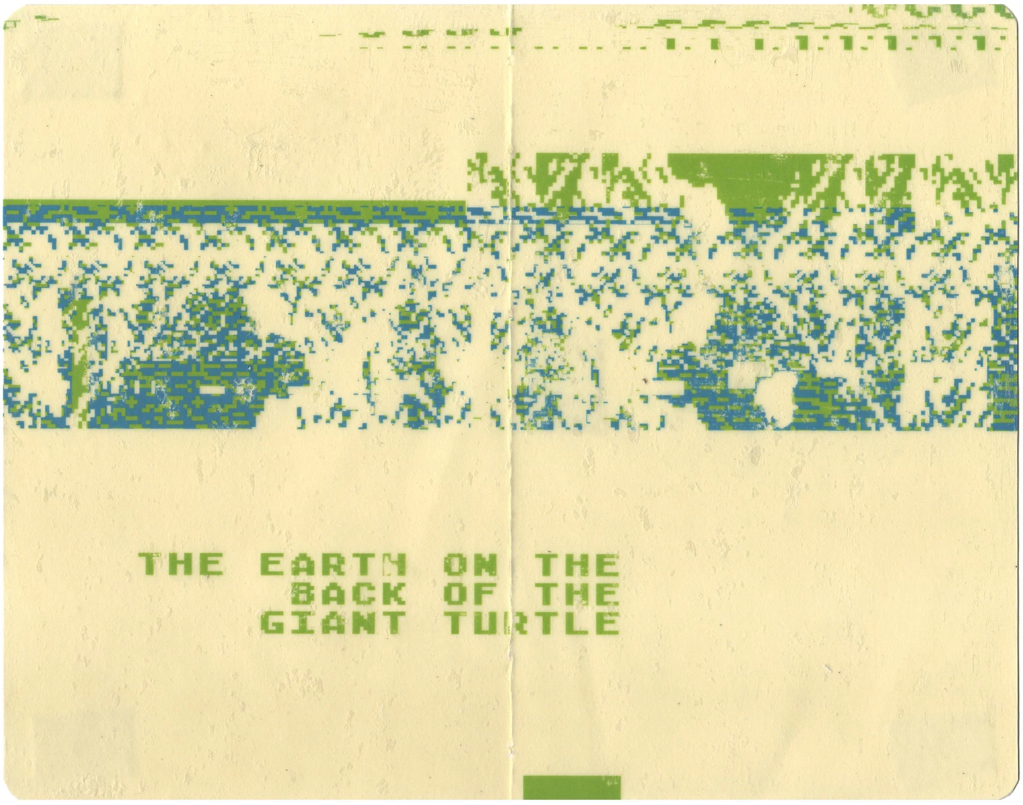  Pixels  — pigment transfer on paper, 8 x 10 inches, 2008