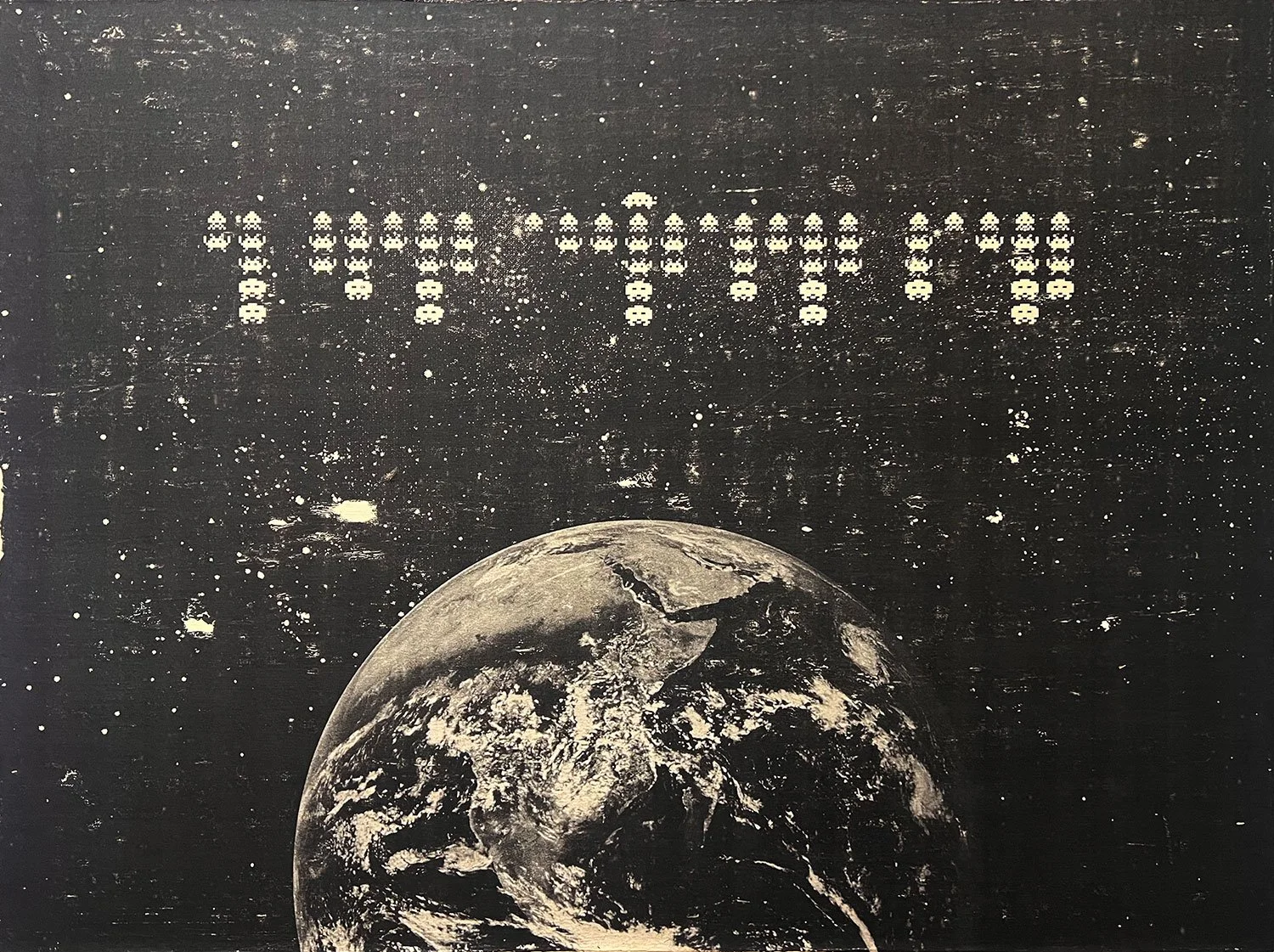 The Earth on the Back of the Giant Turtle
acrylic, pigment transfer on canvas
36 x 48 inches
hbt08-30
2008
$3,500