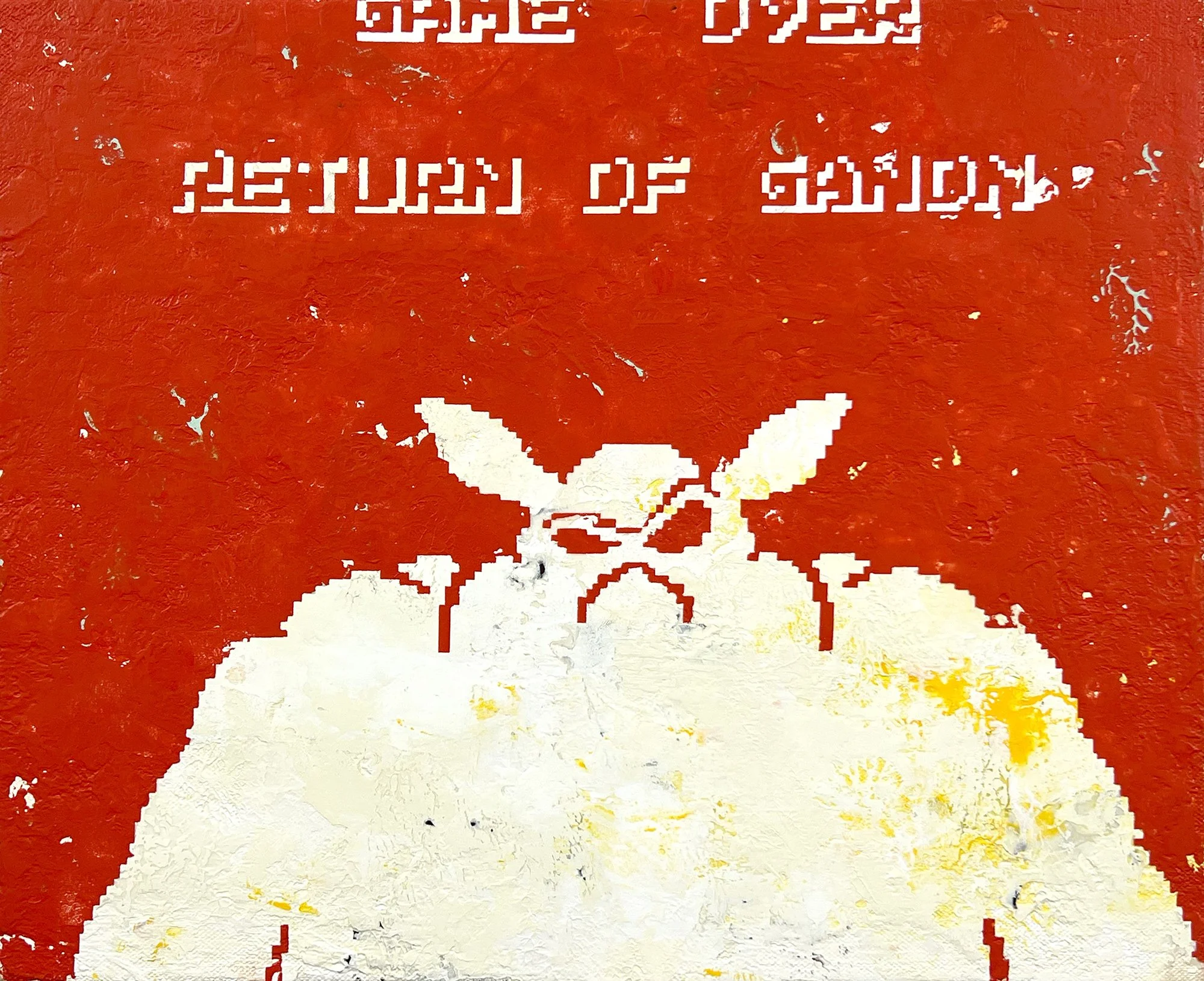  Return of Ganon , acrylic on canvas, 10 × 12 inches, 2026