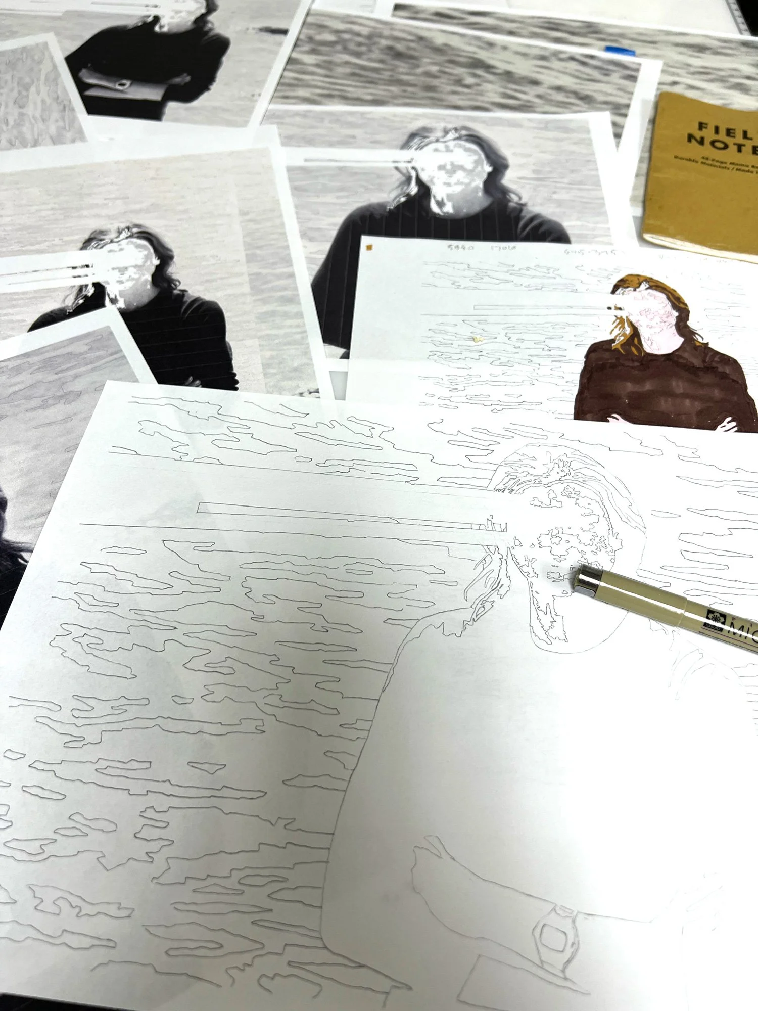 June 2026 — Marker Drawing in Progress