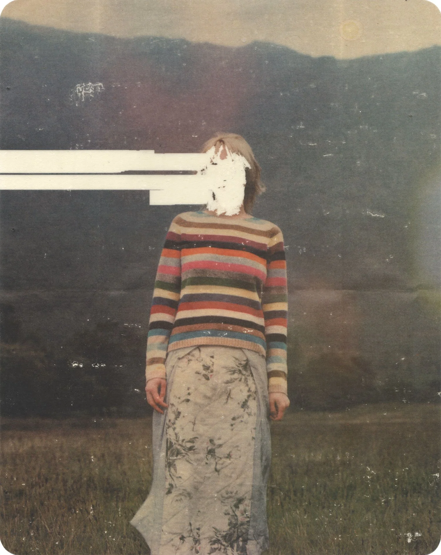  Leona  — pigment transfer on paper, 10 x 8 inches, 2017