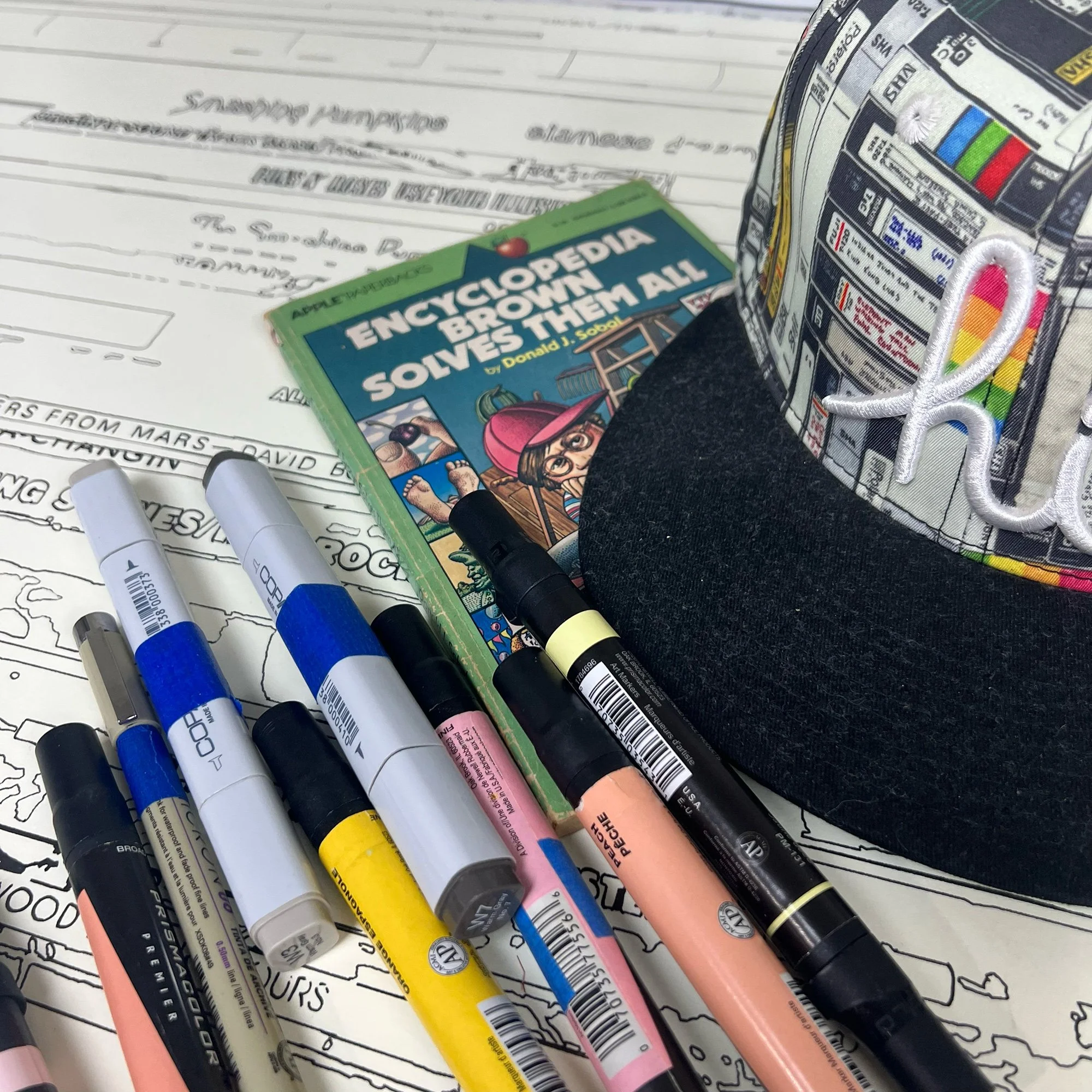 June 2025 - Marker Drawing