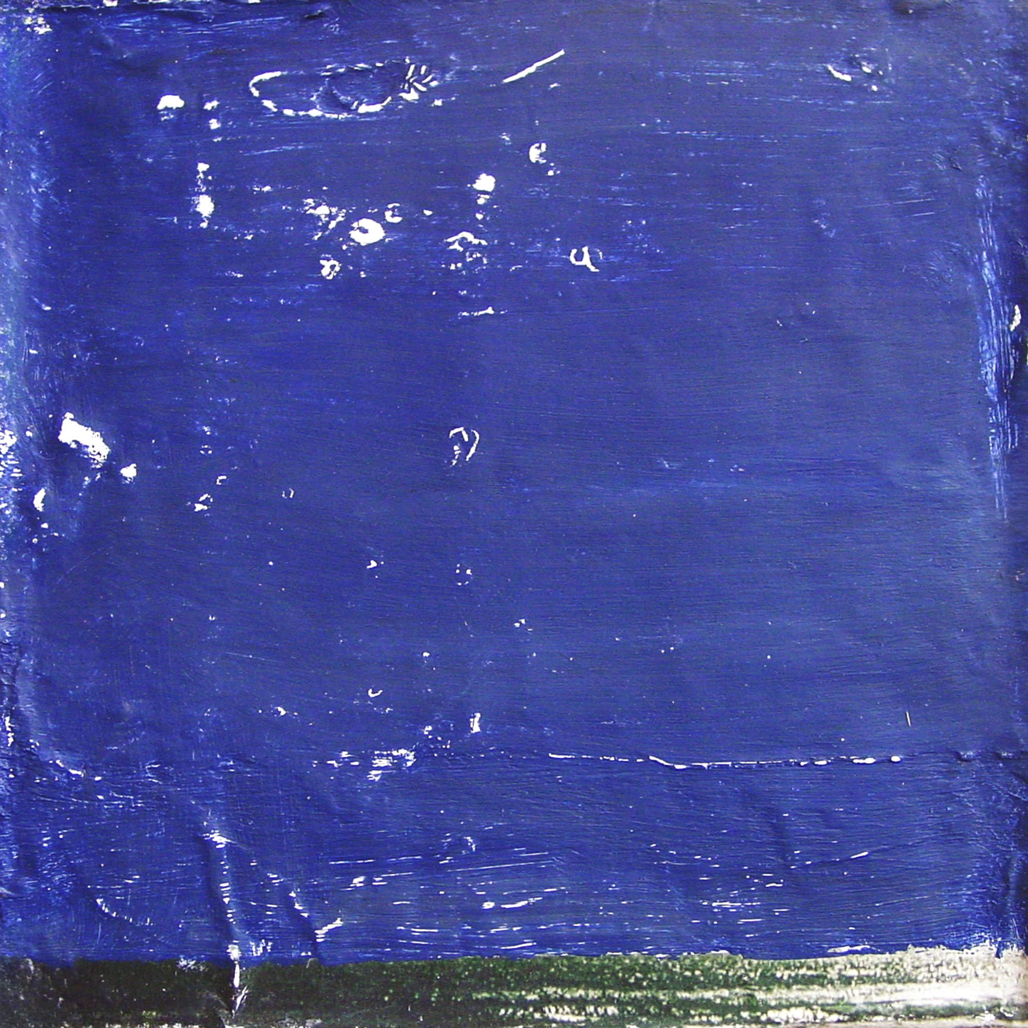  The Level Has Since Fallen 42 Feet  — acrylic, pigment transfer on canvas, 10 x 10 inches, 2003