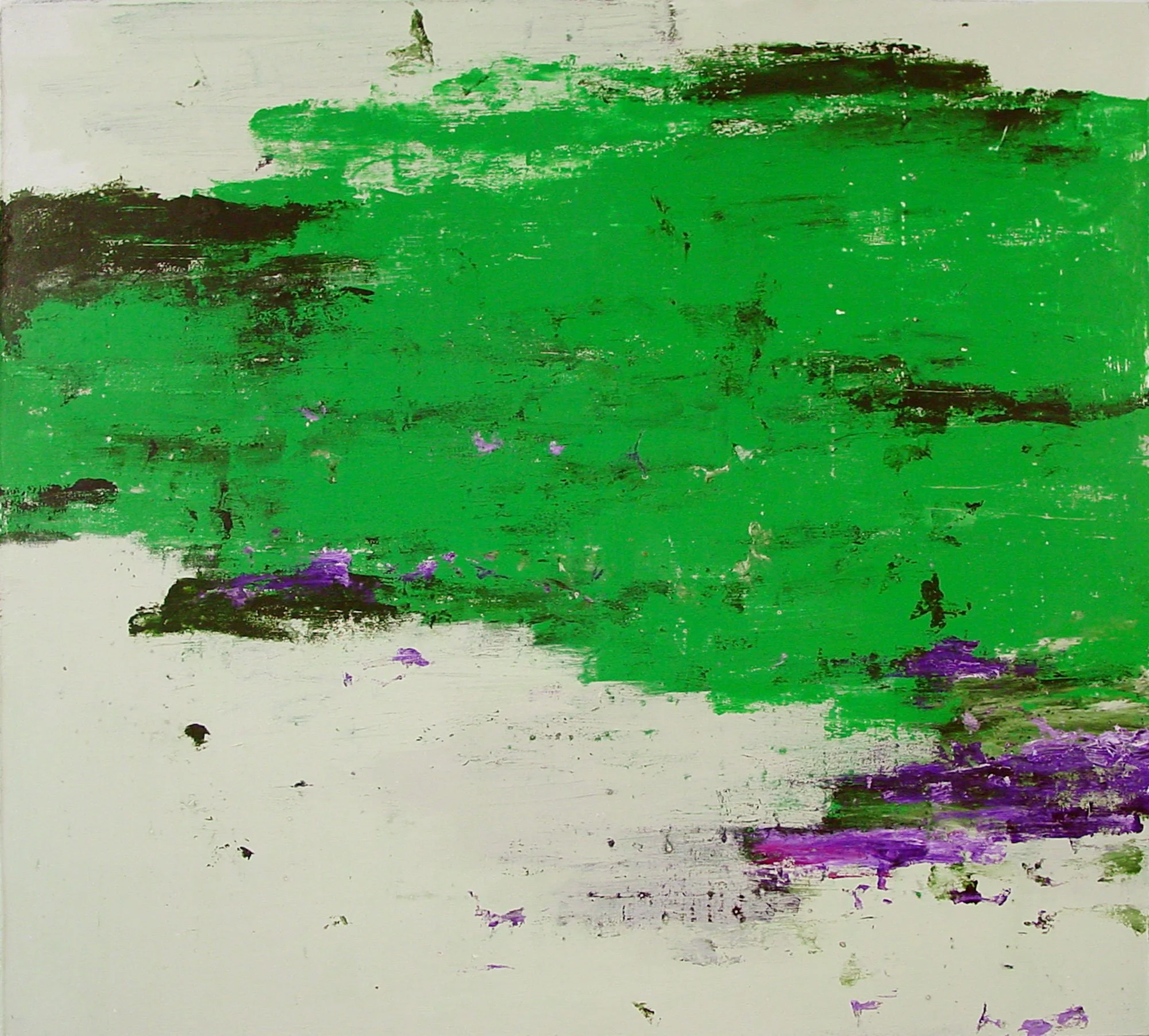  Every Kind of Plant That Bears Seed VIII  — acrylic on canvas, 52 x 58 inches, 2005
