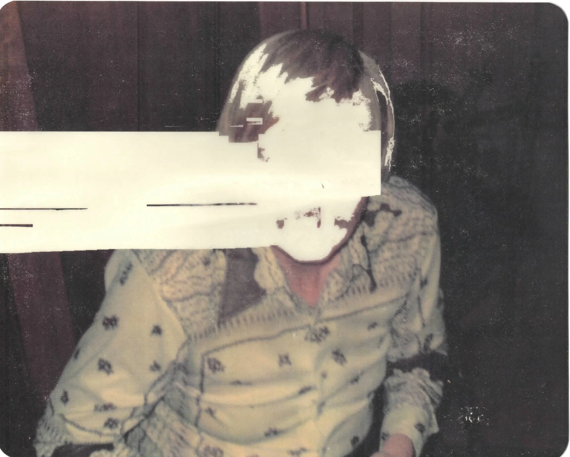  You Can Never Tell What Ears Are Listening  — pigment transfer on paper, 8 x 10 inches, 2025