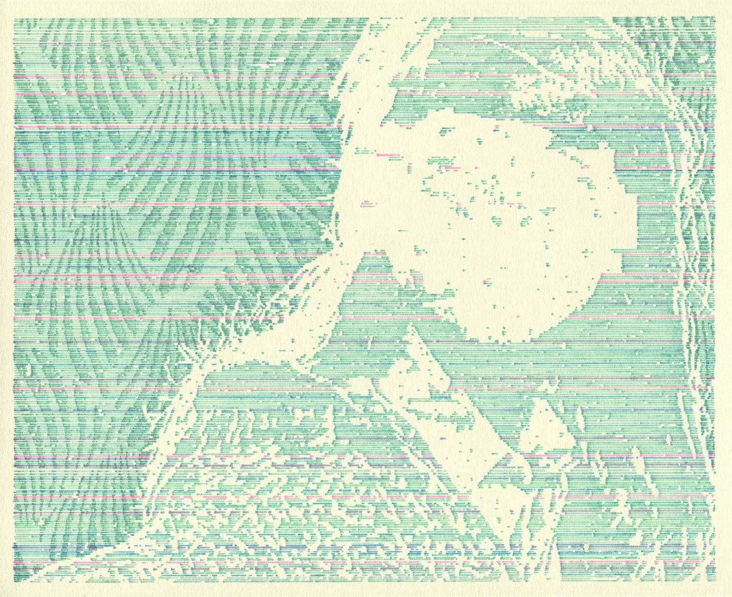  April March  — permanent marker on paper, 8 x 10 inches, 2021