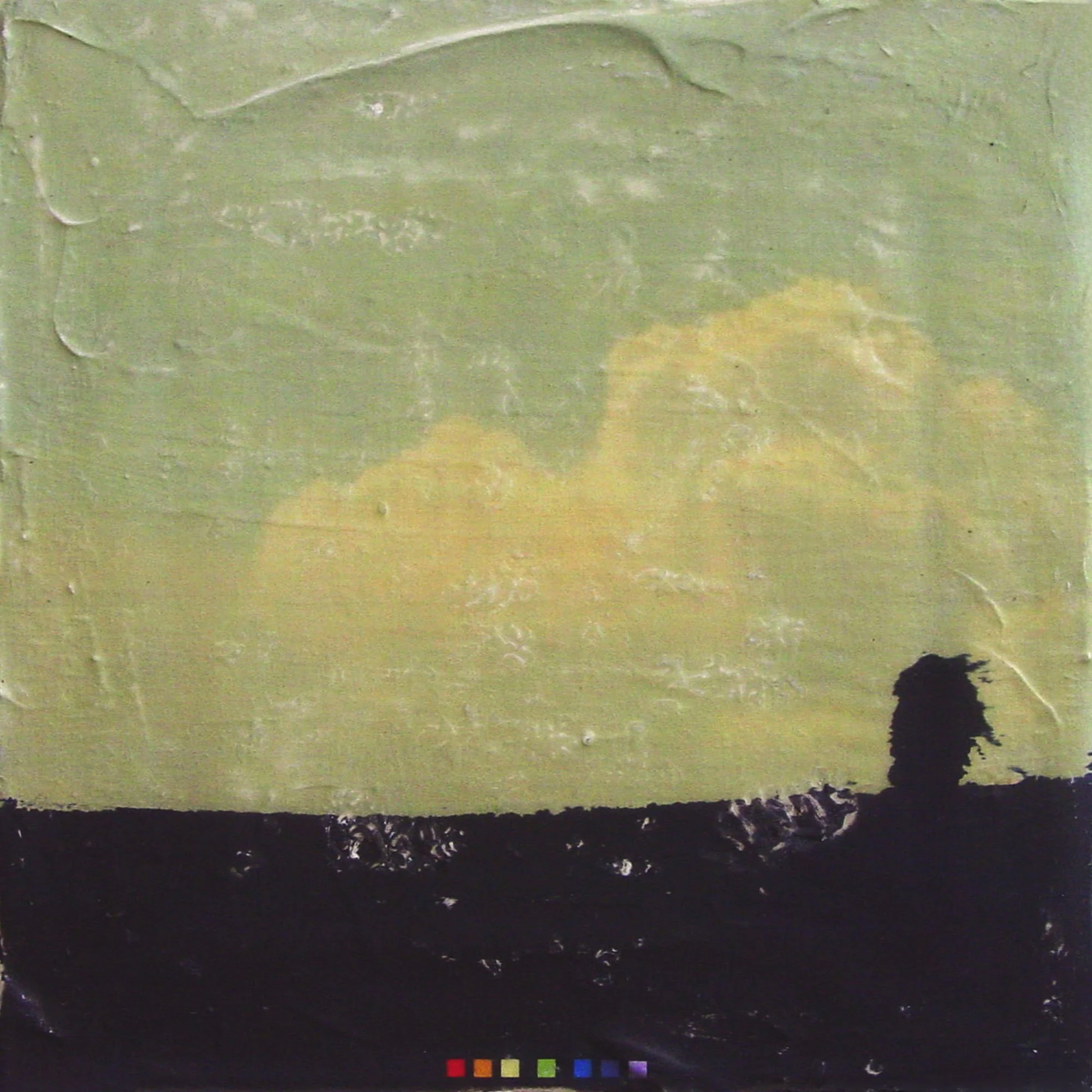  I Wanted To Send an Angel  — pigment transfer on canvas, 10 x 10 inches, 2003