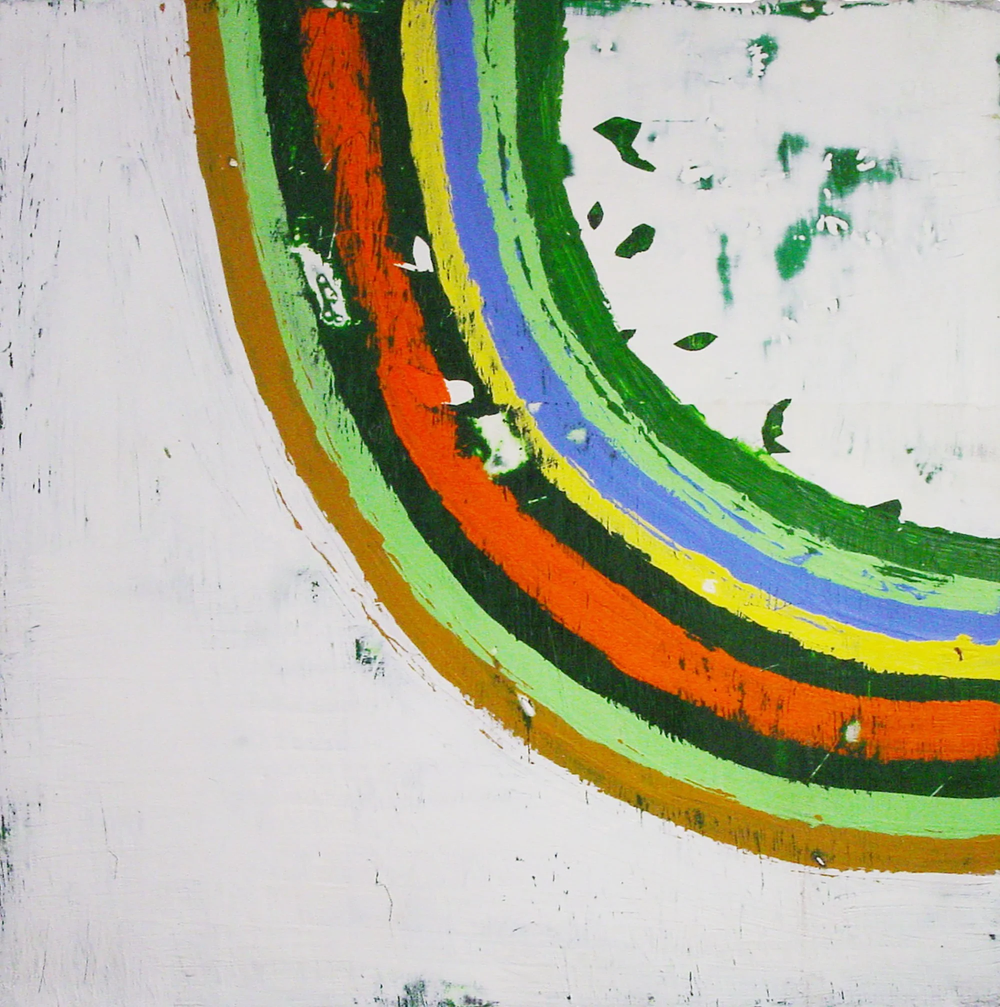  Roygbiv  — acrylic on canvas, 10 x 10 inches, 2006