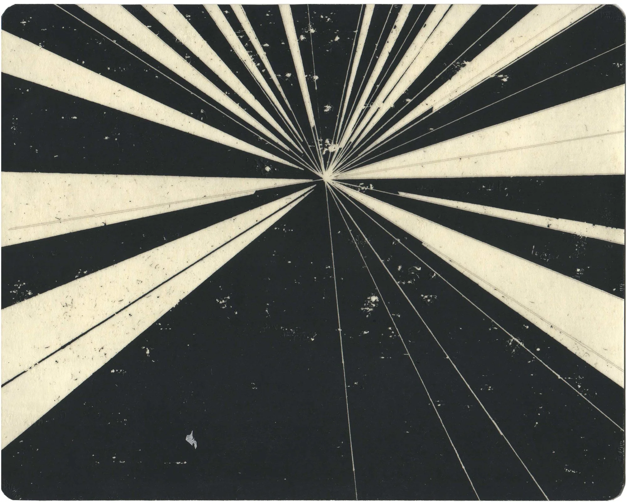  The Birth of the Giant Turtle  — pigment transfer on paper, 8 x 10 inches, 2009