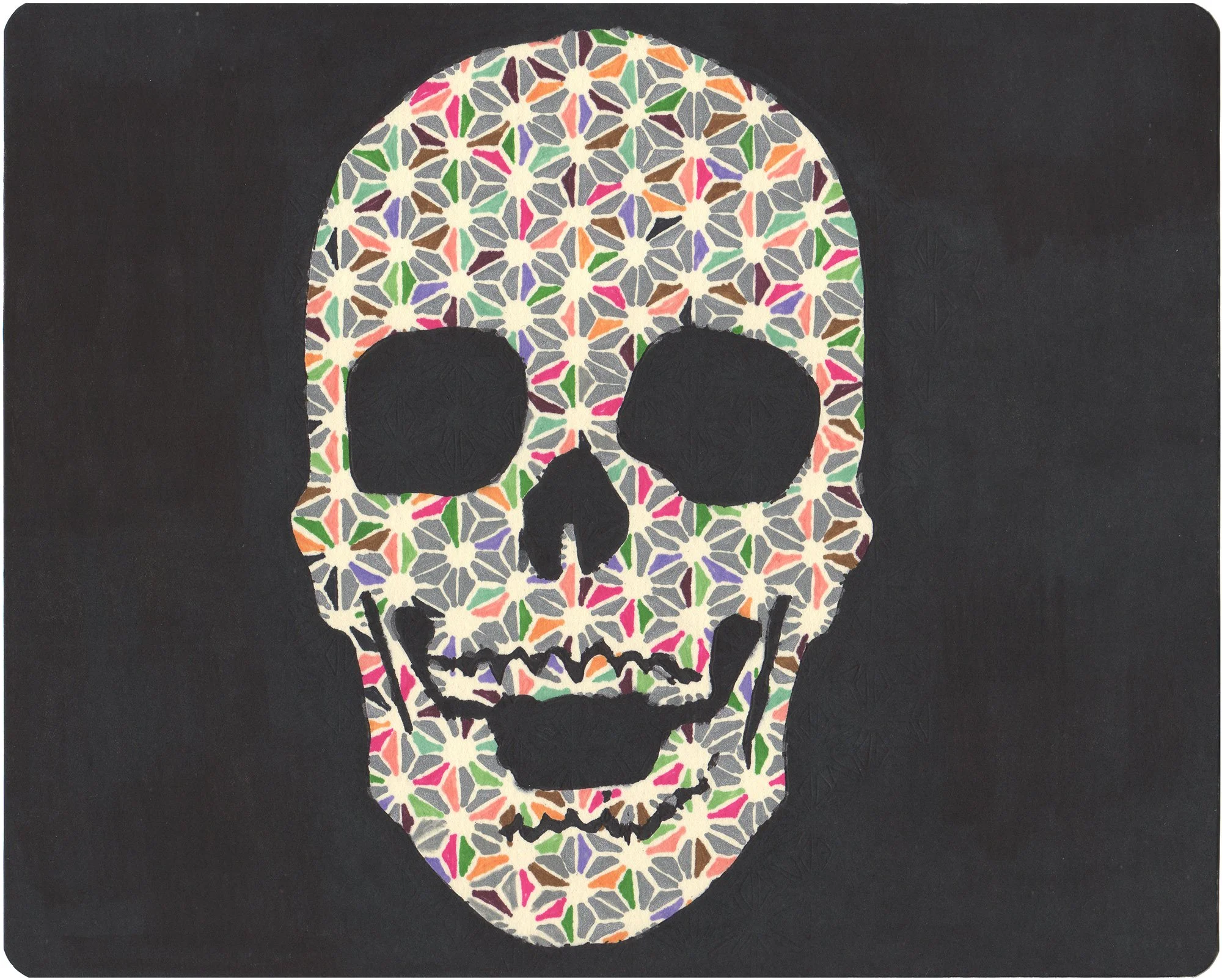  When We Were Kings  — permanent marker on paper, 8 x 10 inches, 2010